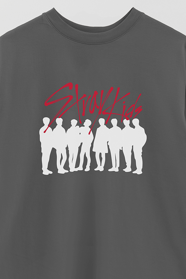 REMERA OVER ESTAMPADA SKZ 10