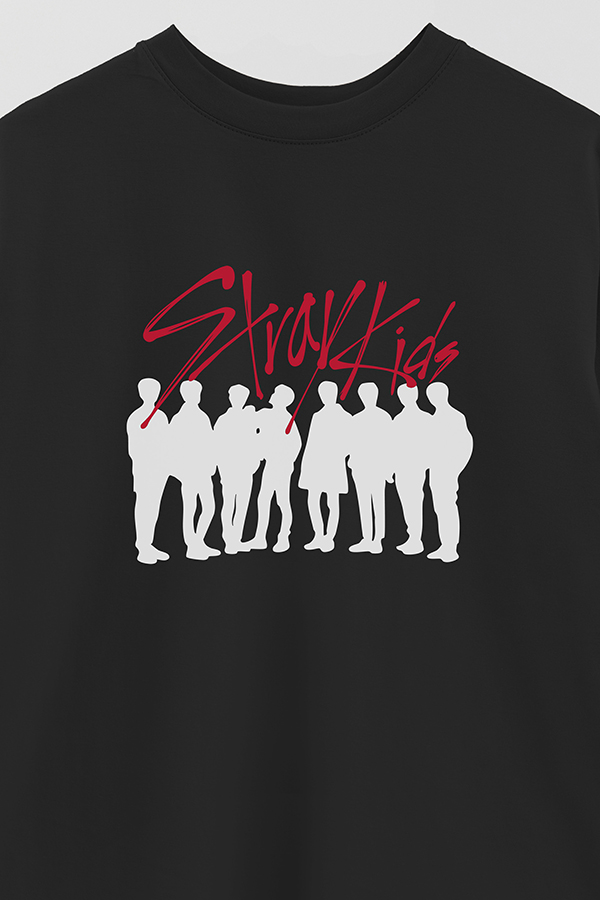 REMERA OVER ESTAMPADA SKZ 10