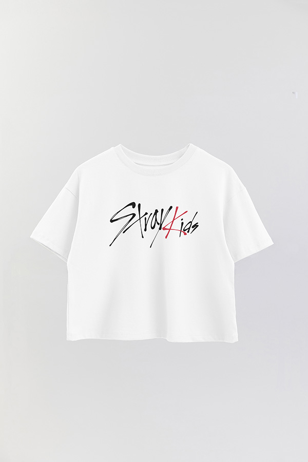 REMERA CROP ESTAMPADA SKZ 11