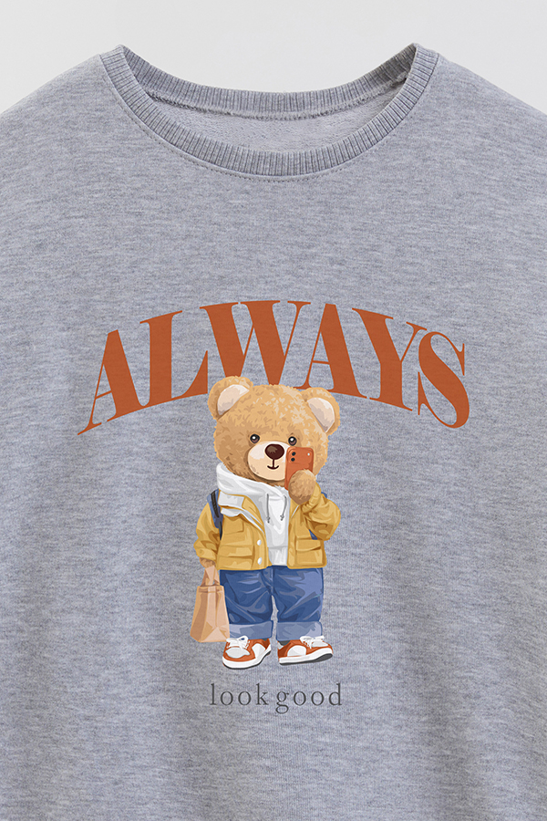 BUZO RUSTICO KIDS TEDDY ALWAYS LOOK GOOD