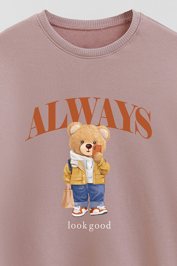 BUZO RUSTICO KIDS TEDDY ALWAYS LOOK GOOD
