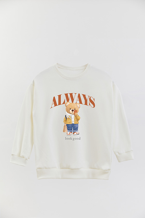 BUZO RUSTICO KIDS TEDDY ALWAYS LOOK GOOD