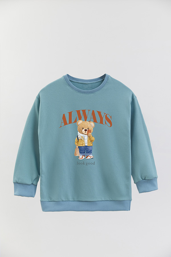 BUZO RUSTICO KIDS TEDDY ALWAYS LOOK GOOD