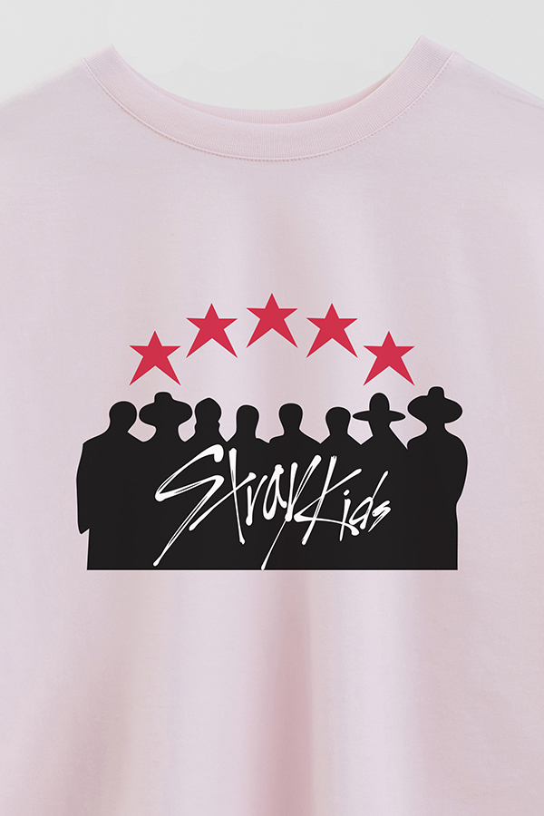 REMERA CROP ESTAMPADA SKZ 12