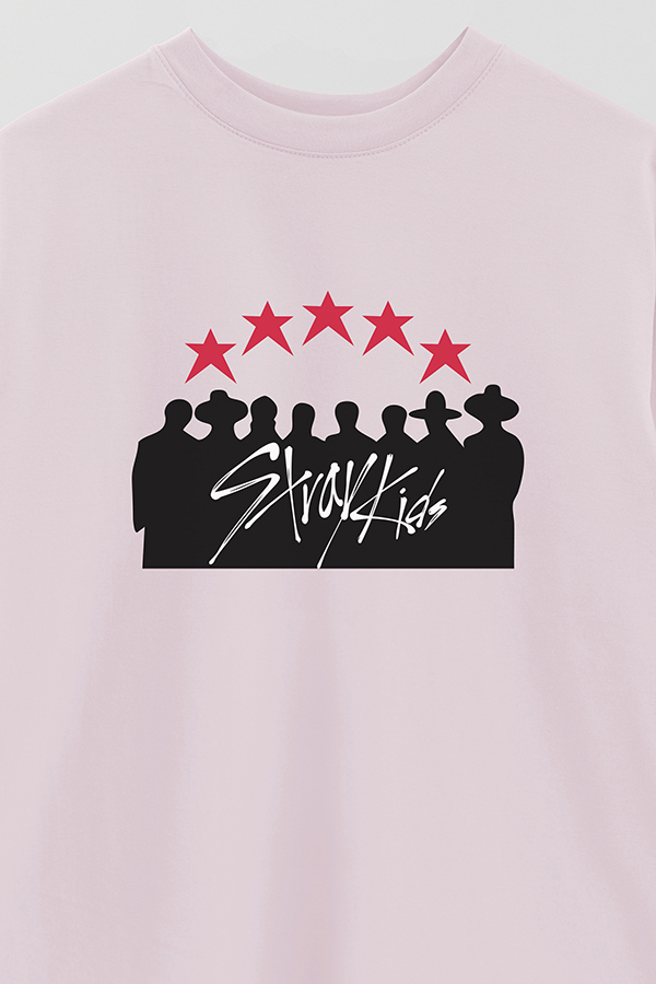 REMERA OVER ESTAMPADA SKZ 12