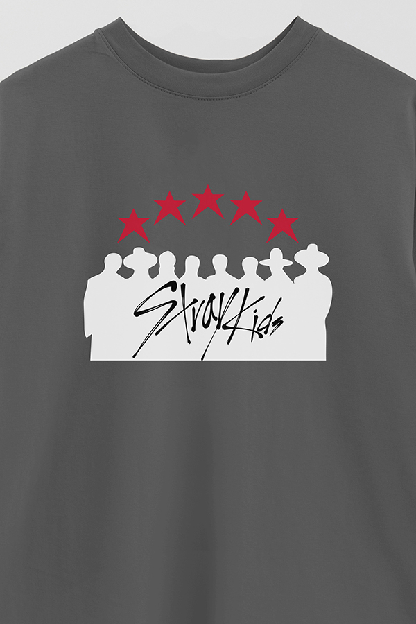 REMERA OVER ESTAMPADA SKZ 12