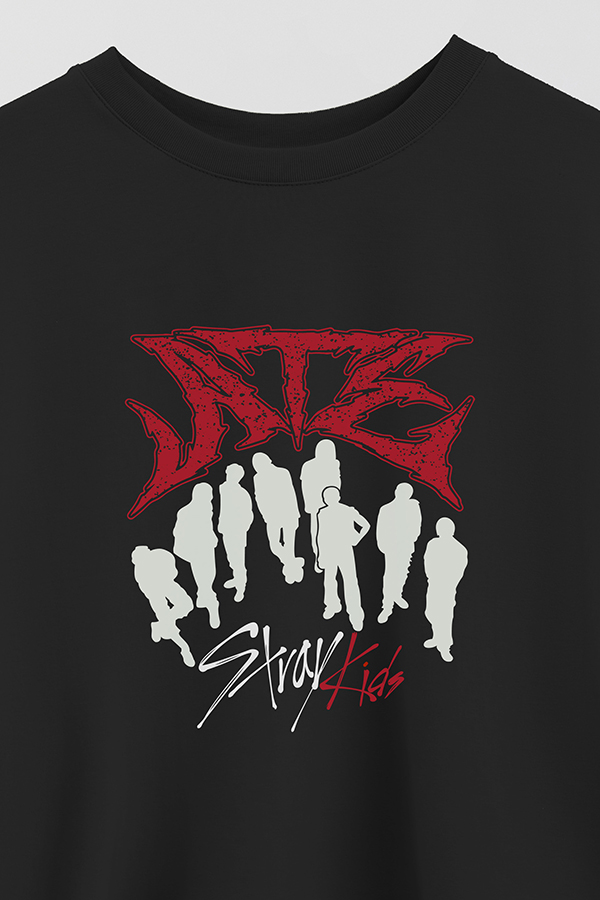REMERA CROP ESTAMPADA SKZ 13