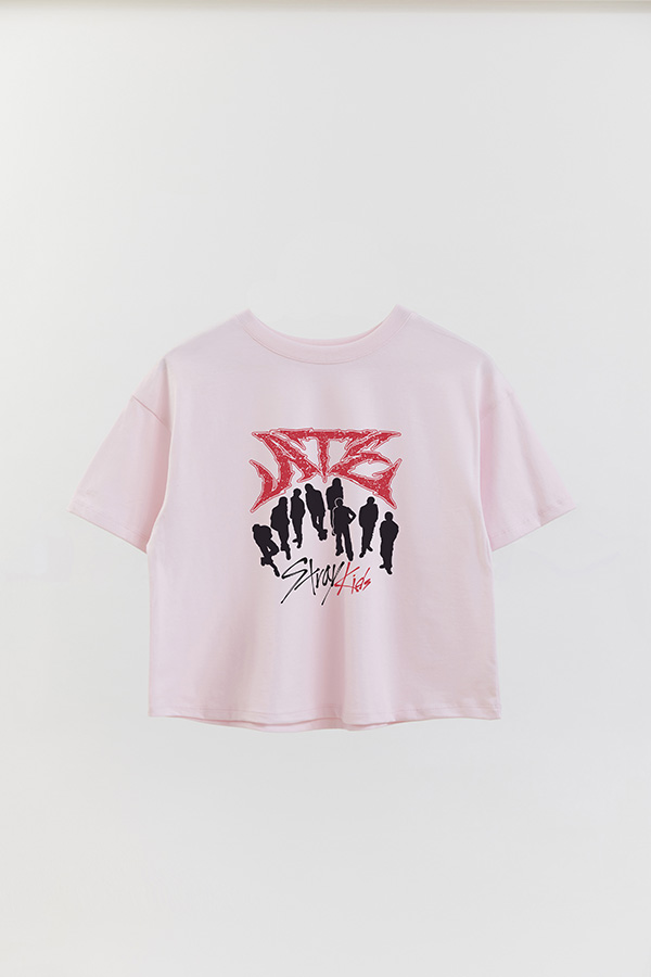 REMERA CROP ESTAMPADA SKZ 13