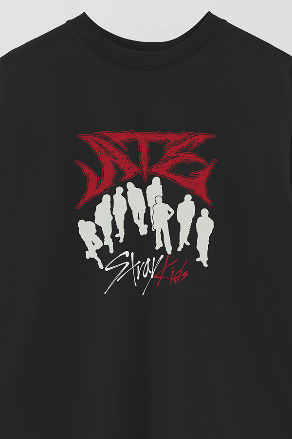 REMERA OVER ESTAMPADA SKZ 13