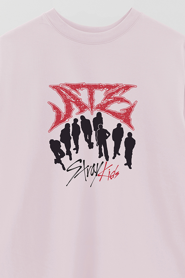 REMERA OVER ESTAMPADA SKZ 13