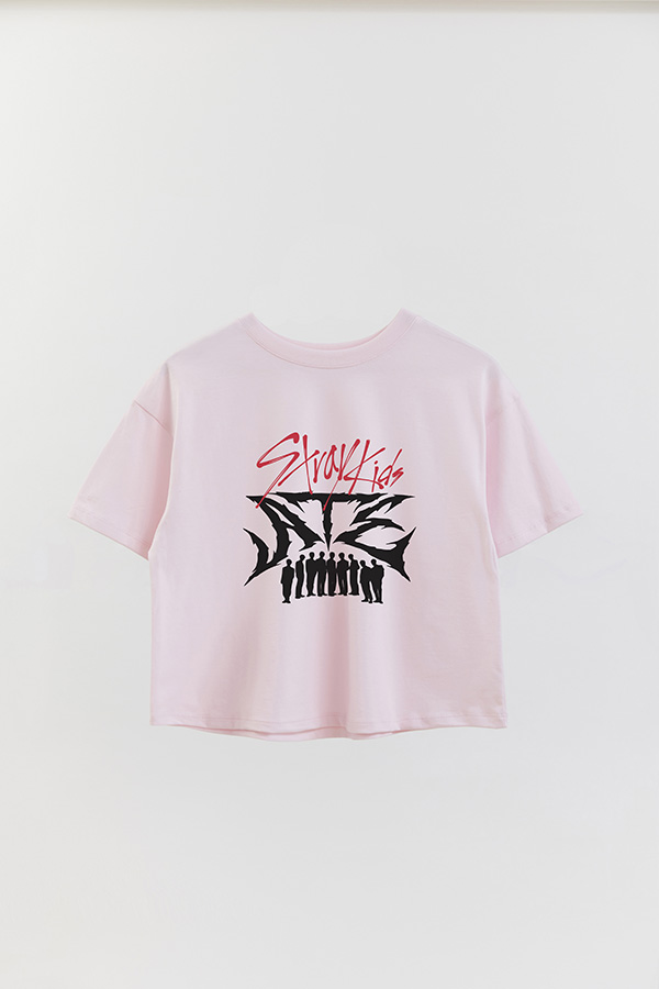 REMERA CROP ESTAMPADA SKZ 14