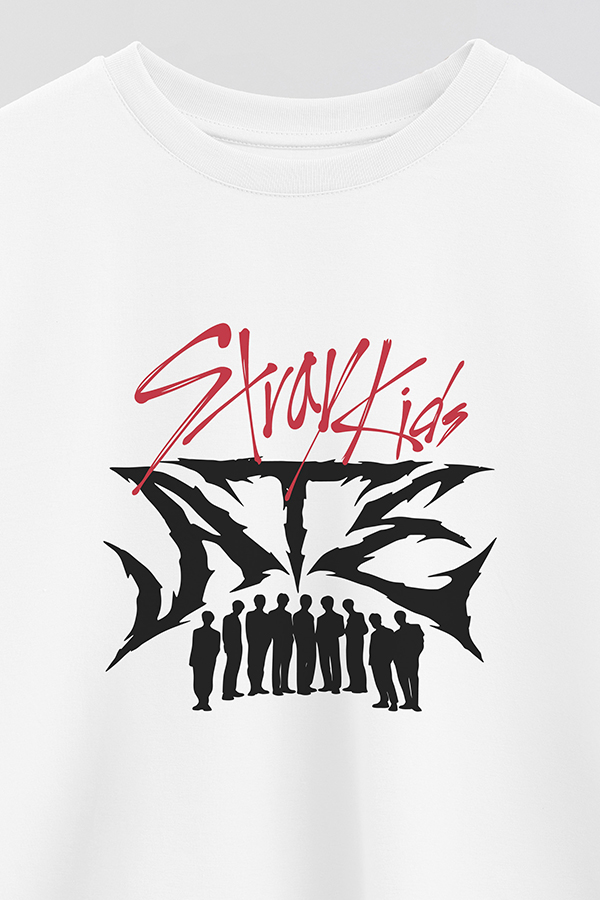 REMERA CROP ESTAMPADA SKZ 14