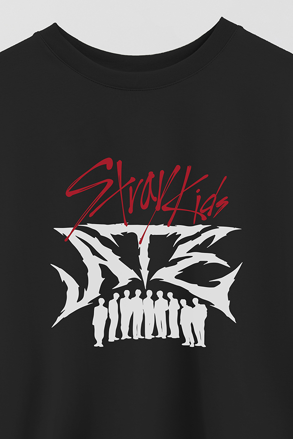 REMERA CROP ESTAMPADA SKZ 14