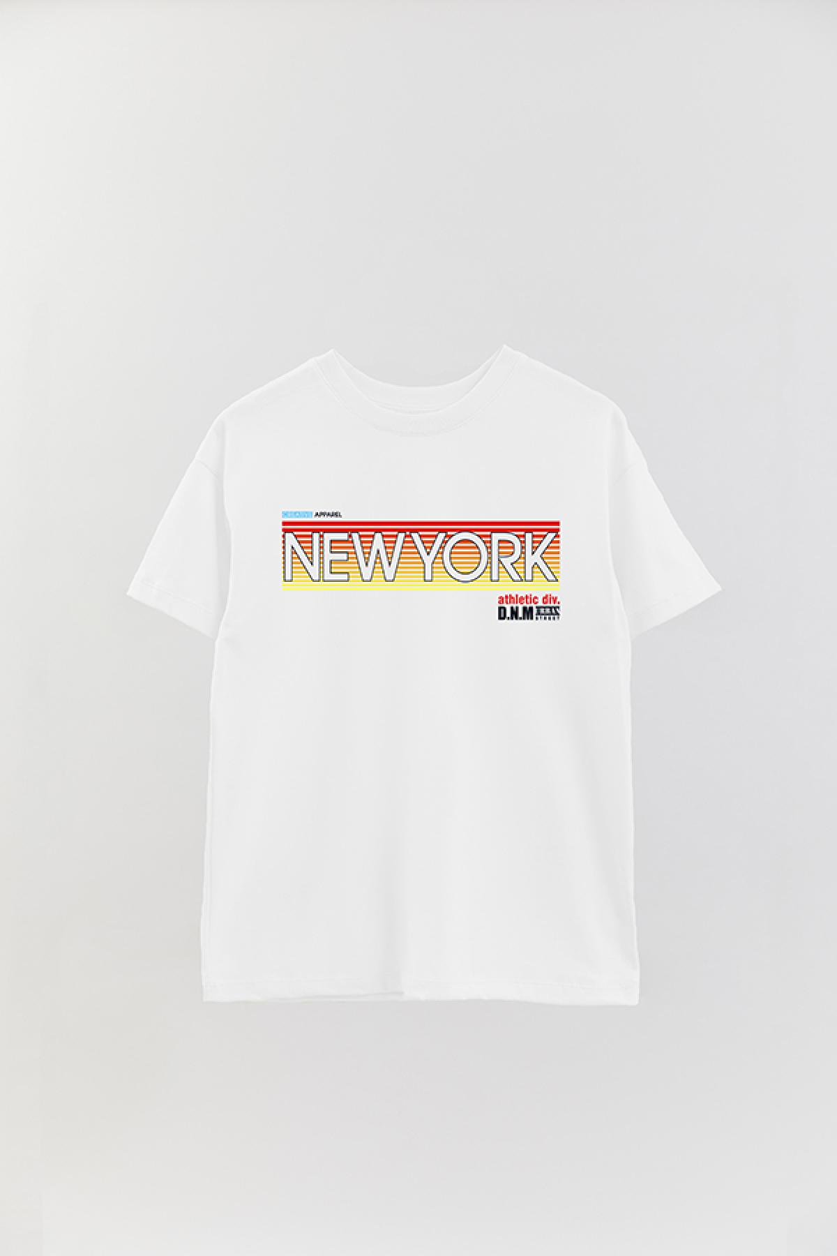 REMERA OVER ESTAMPADA CT NEW YORK DENIM