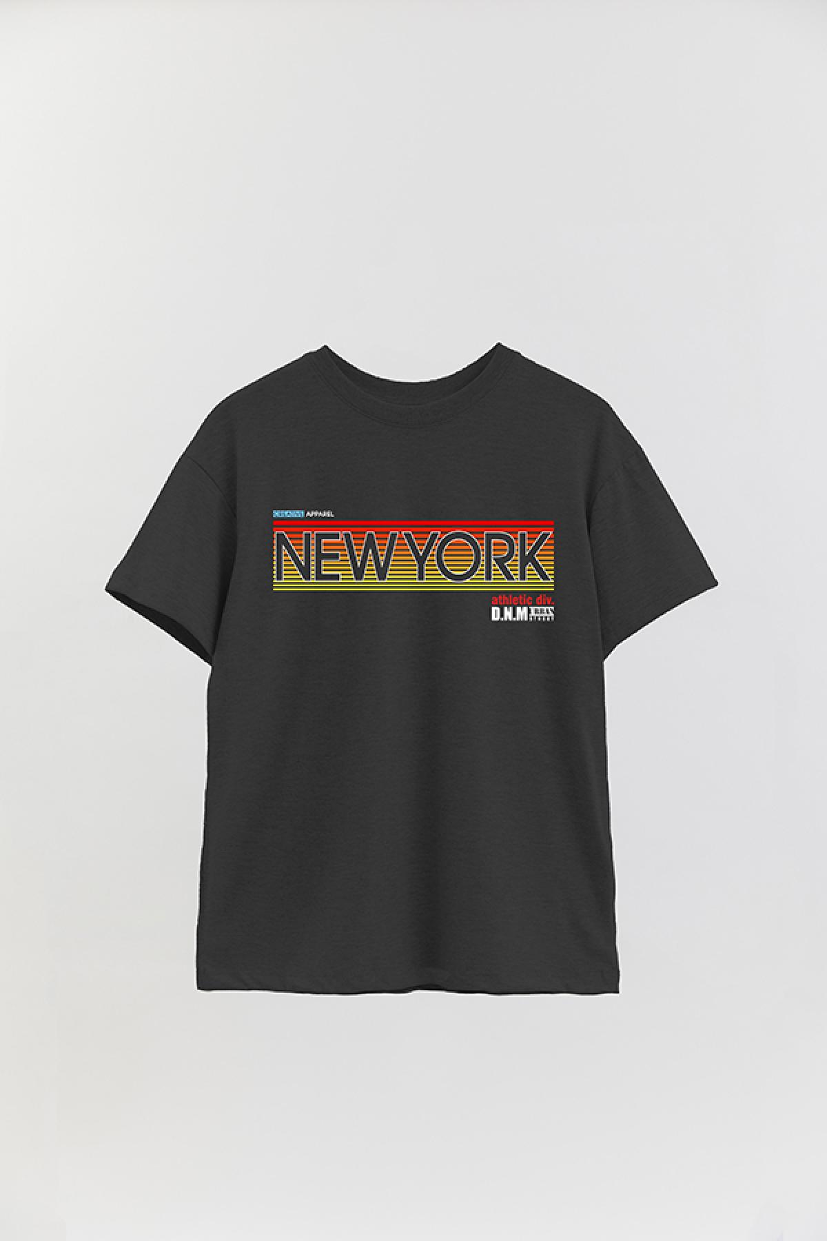 REMERA OVER ESTAMPADA CT NEW YORK DENIM