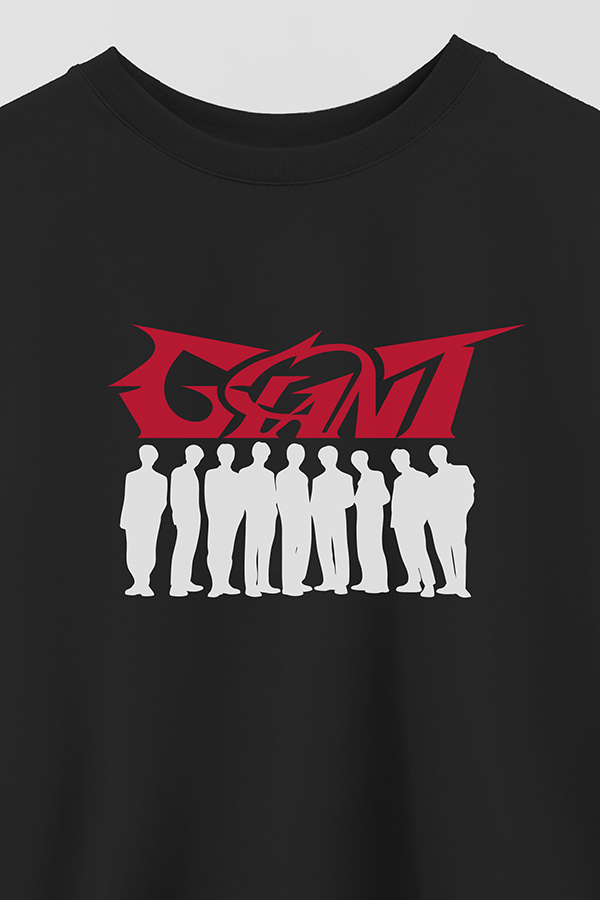 REMERA CROP ESTAMPADA SKZ GIANT