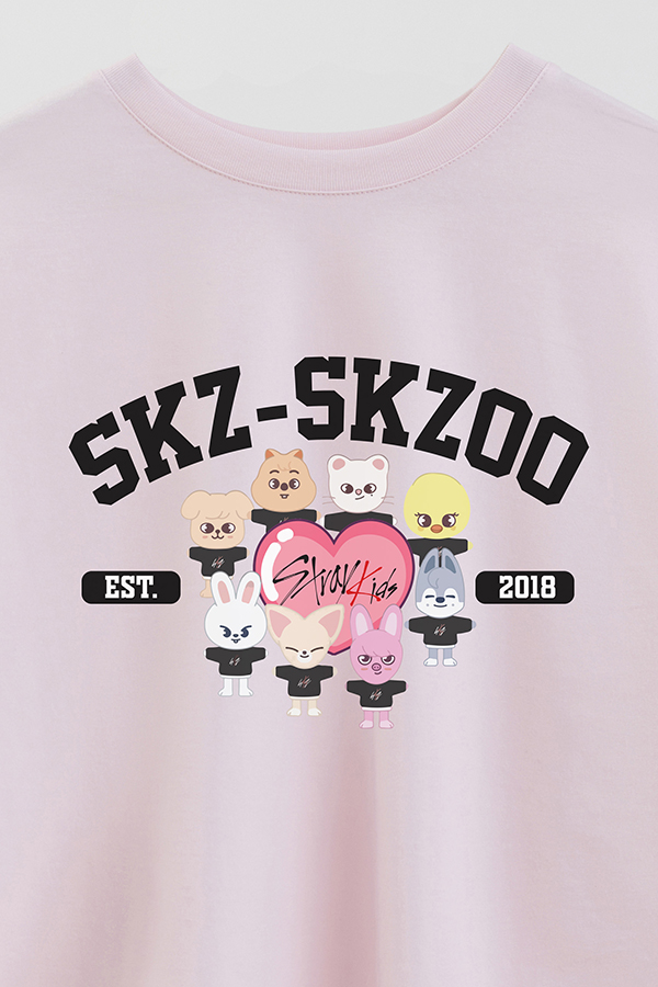 REMERA CROP ESTAMPADA SKZOO