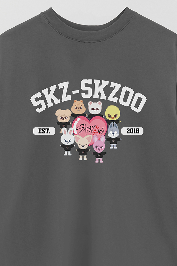 REMERA OVER ESTAMPADA SKZ00