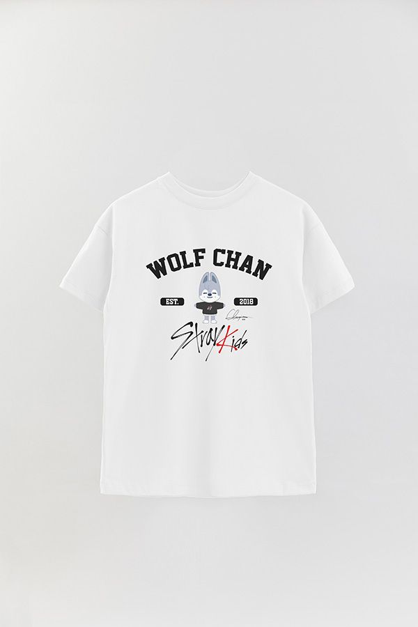 REMERA OVER ESTAMPADA SKZ00 WOLF CHAN