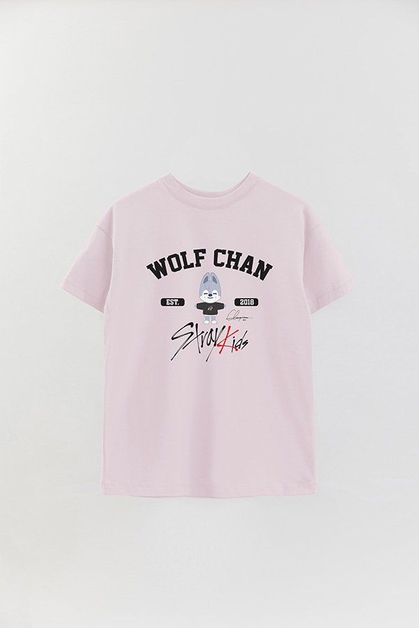 REMERA OVER ESTAMPADA SKZ00 WOLF CHAN