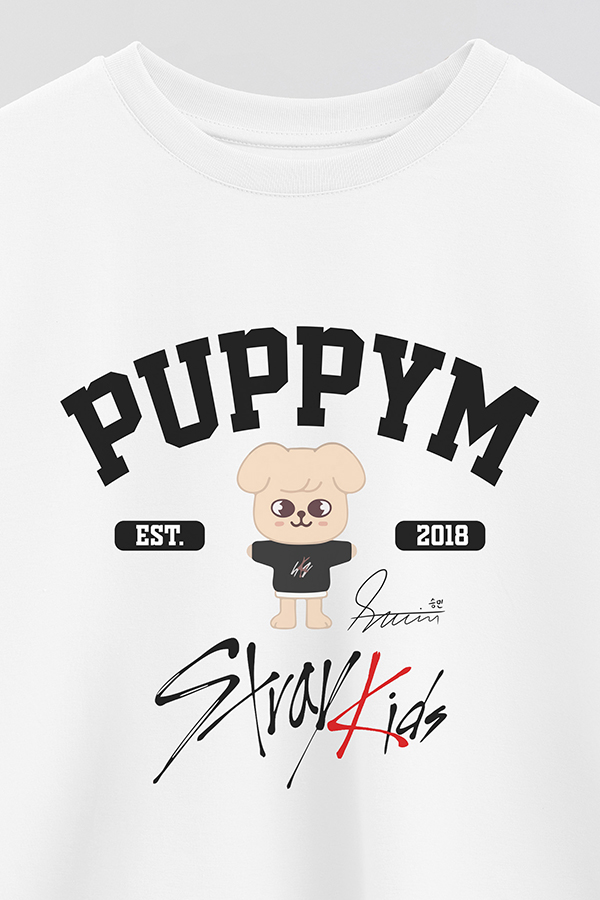 REMERA CROP ESTAMPADA SKZOO PUPPYM