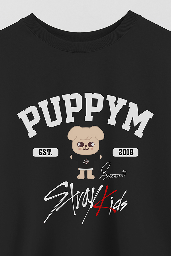REMERA CROP ESTAMPADA SKZOO PUPPYM