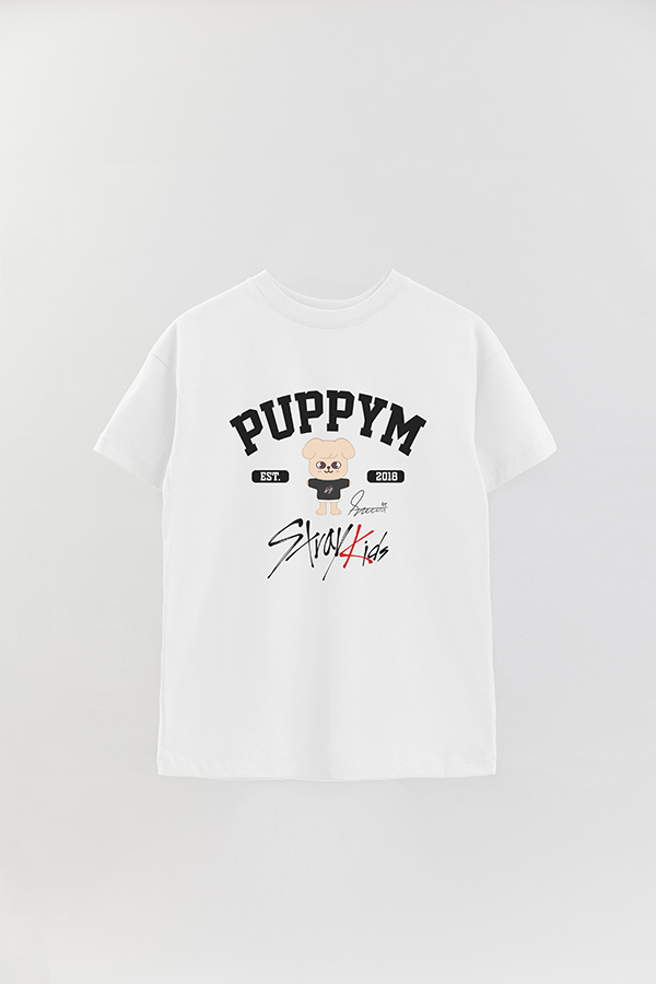 REMERA OVER ESTAMPADA SKZ00 PUPPYM