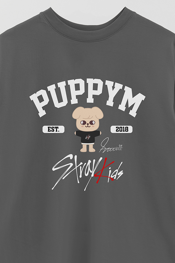 REMERA OVER ESTAMPADA SKZ00 PUPPYM