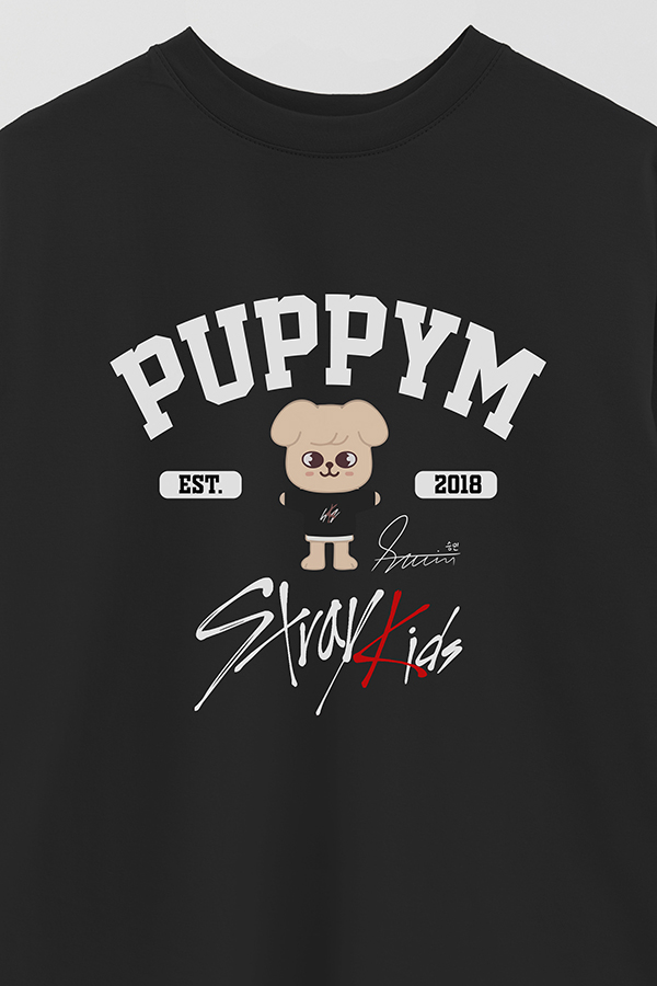 REMERA OVER ESTAMPADA SKZ00 PUPPYM