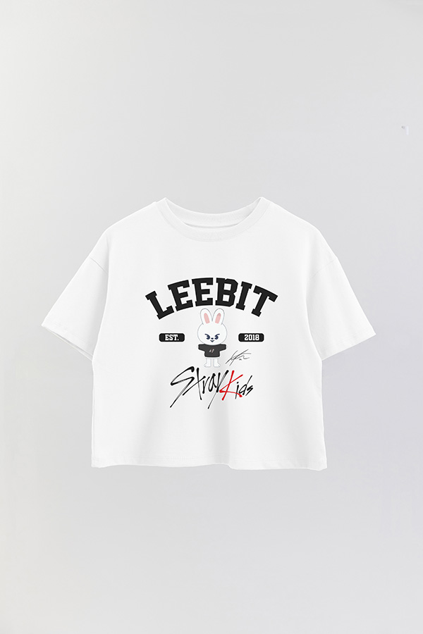 REMERA CROP ESTAMPADA SKZOO LEEBIT
