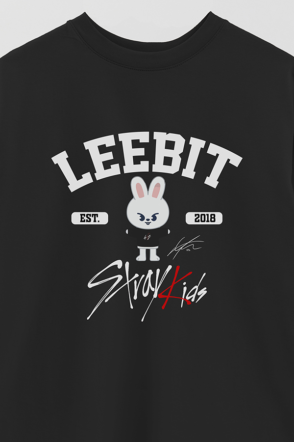 REMERA OVER ESTAMPADA SKZ00 LEEBIT
