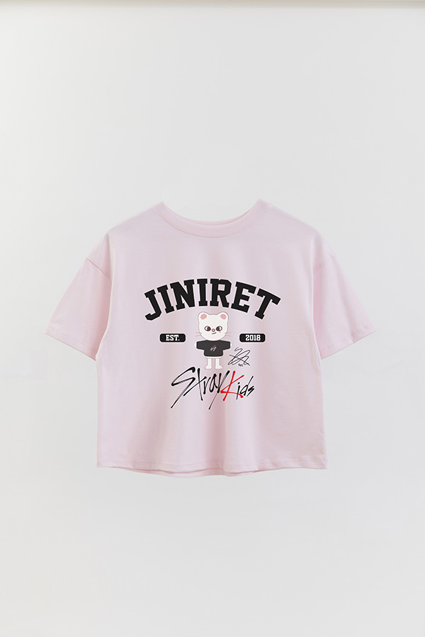 REMERA CROP ESTAMPADA SKZOO JINIRET
