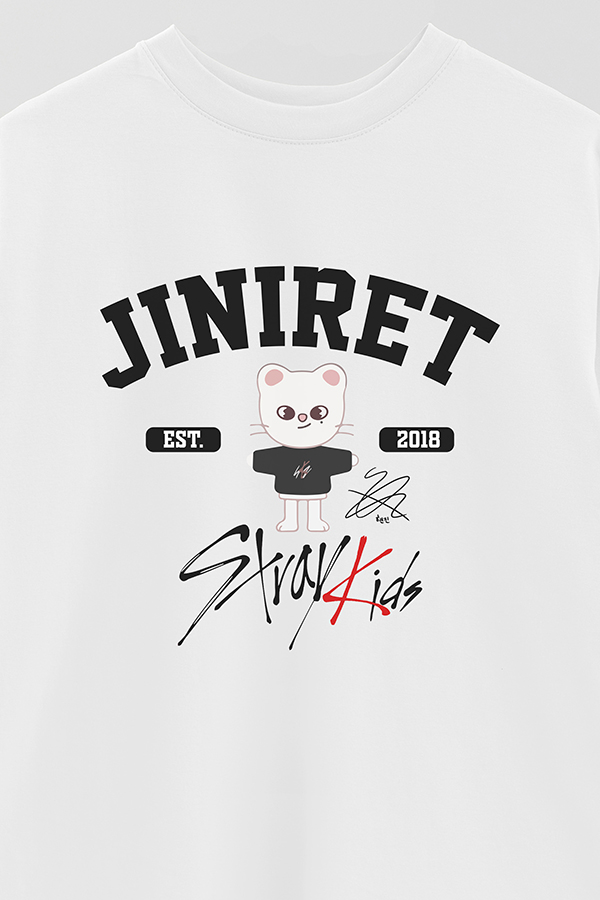 REMERA OVER ESTAMPADA SKZ00 JINIRET