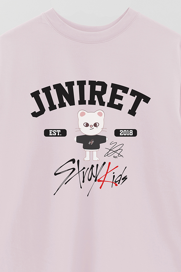 REMERA OVER ESTAMPADA SKZ00 JINIRET