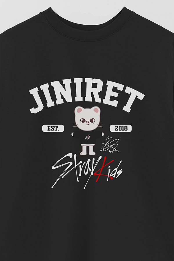 REMERA OVER ESTAMPADA SKZ00 JINIRET