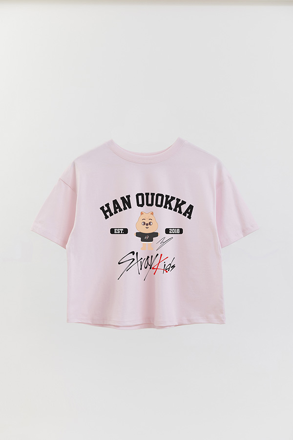 REMERA CROP ESTAMPADA SKZOO HAN QUOKKA