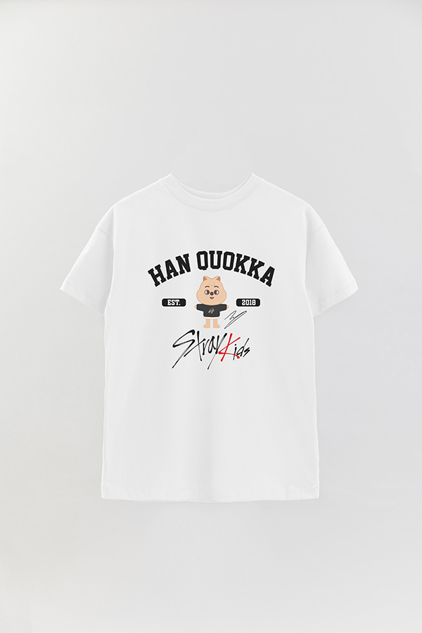 REMERA OVER ESTAMPADA SKZ00 HAN QUOKKA