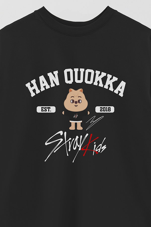 REMERA OVER ESTAMPADA SKZ00 HAN QUOKKA
