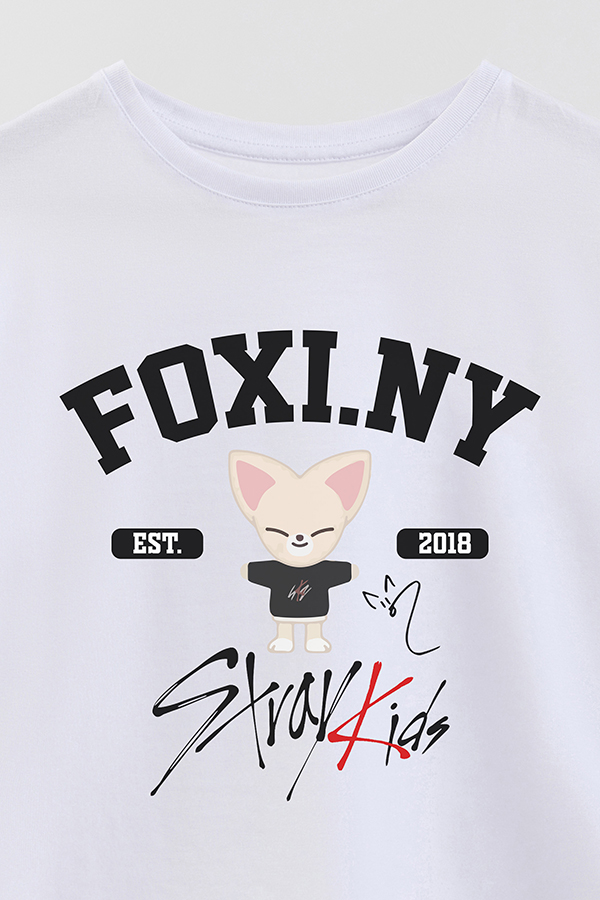 REMERA KID OVERSIZE SKZOO FOXI.NY