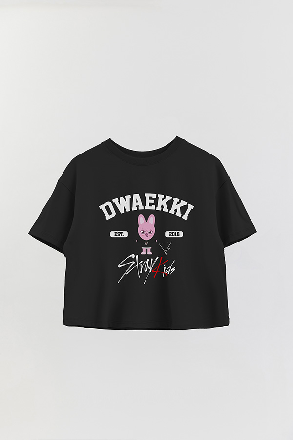 REMERA CROP ESTAMPADA SKZOO DWAEKKI