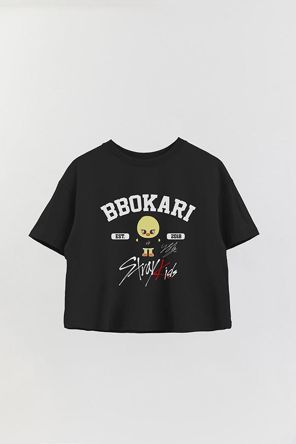 REMERA CROP ESTAMPADA BBOKARI