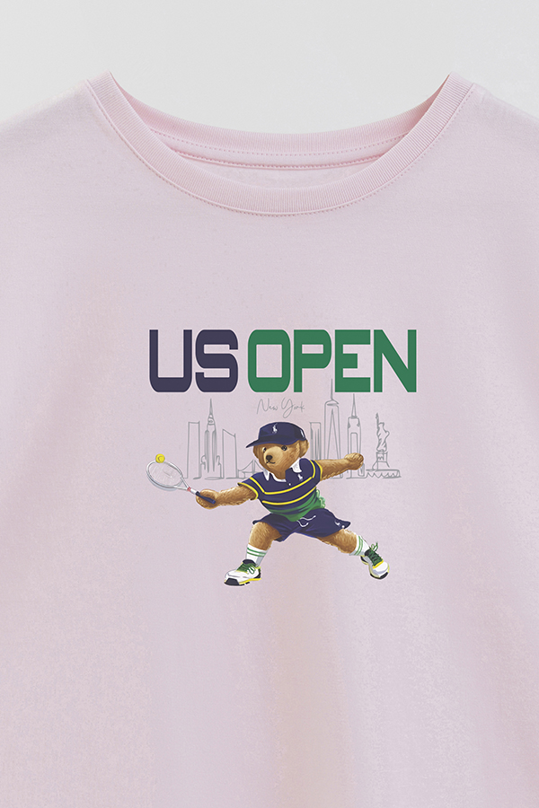 REMERA GB OVERSIZE BEAR US OPEN