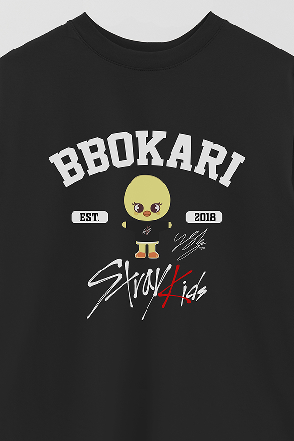 REMERA OVER ESTAMPADA SKZ00 BBOKARI