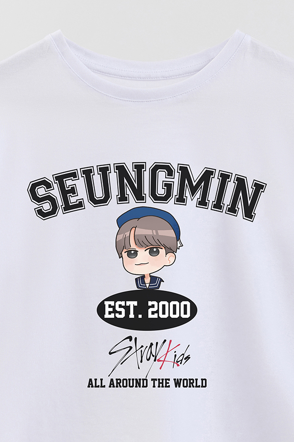 REMERA KID OVERSIZE SKZ VST SEUNGMIN