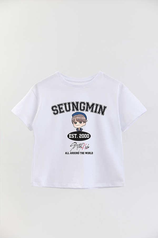 REMERA KID OVERSIZE SKZ VST SEUNGMIN