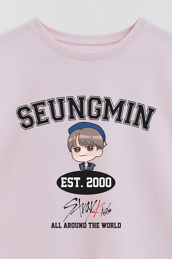 REMERA KID OVERSIZE SKZ VST SEUNGMIN