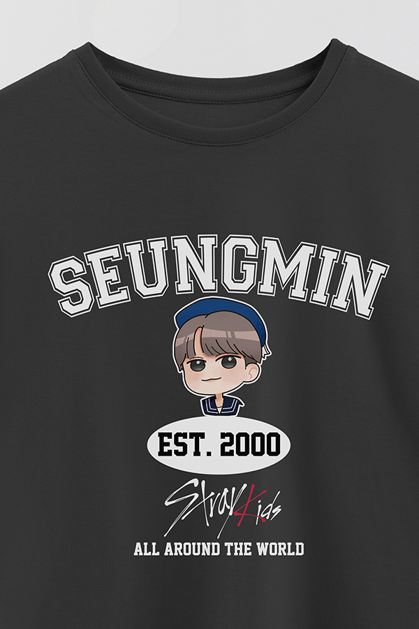 REMERA KID OVERSIZE SKZ VST SEUNGMIN