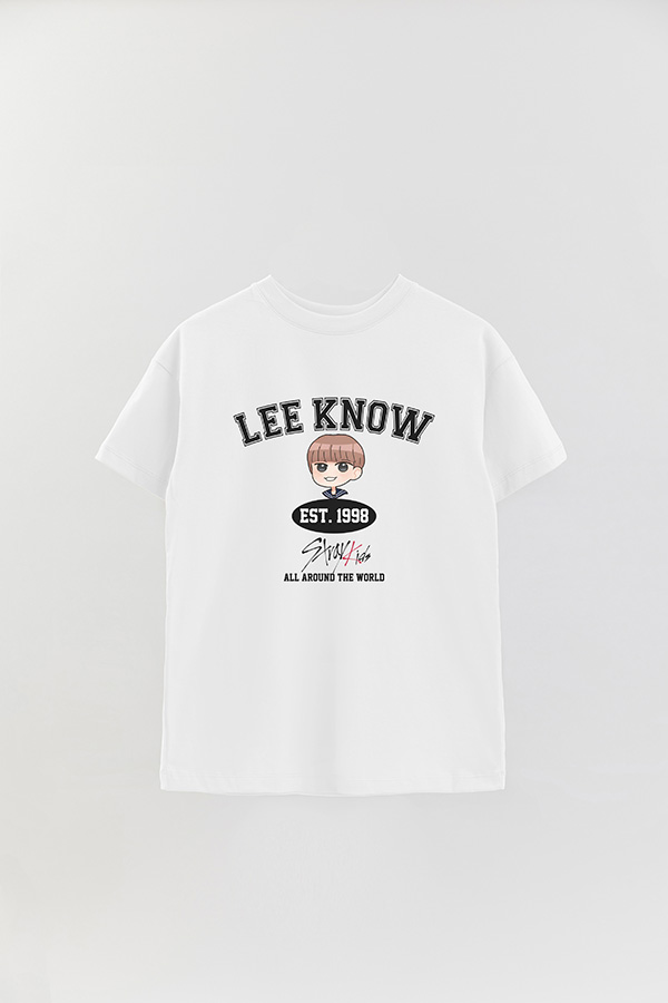 REMERA OVER ESTAMPADA SKZ VST LEE KNOW