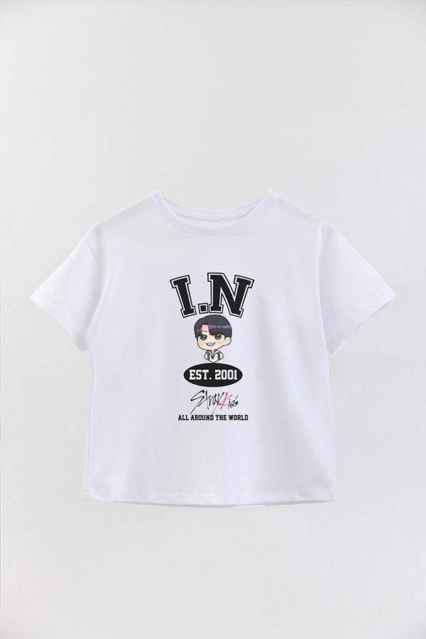 REMERA KID OVERSIZE SKZ VST I.N