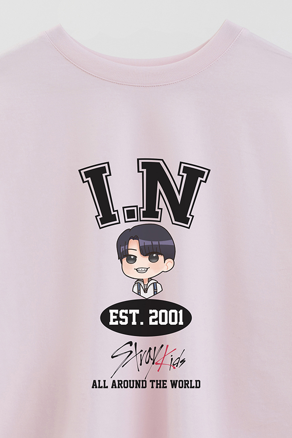 REMERA CROP ESTAMPADA SKZ VST I.N